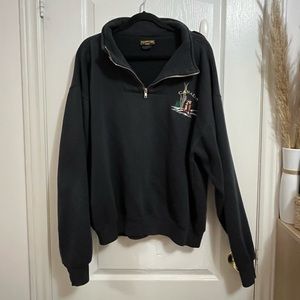 Vintage half zip sweater